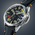 AVI-8 Patriot P-51 Mustang Tuskegee Airman 85th Anniversary LE Watch #AV-4148-01