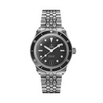 Yema Superman Dato CMM.10 with Black Dial on Bracelet #YEMA-06