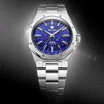 Nivada Grenchen 38mm F77 Mark 2 Watch with Lapis Lazuli Dial #68048A77