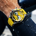 Spinnaker x Sponge Bob Eye Spy Yellow Mechanical Chronograph #SP-5153-01