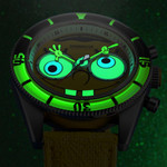 Spinnaker x Sponge Bob Eye Spy Yellow Mechanical Chronograph #SP-5153-01