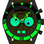 Spinnaker x Sponge Bob Eye Spy Yellow Mechanical Chronograph #SP-5153-01