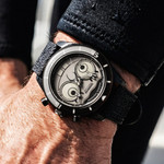 Spinnaker x Sponge Bob Eye Spy Black Mechanical Chronograph SP-5153-02