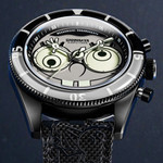 Spinnaker x Sponge Bob Eye Spy Black Mechanical Chronograph SP-5153-02