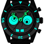 Spinnaker x Sponge Bob Eye Spy Black Mechanical Chronograph SP-5153-02