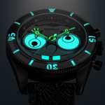 Spinnaker x Sponge Bob Eye Spy Black Mechanical Chronograph SP-5153-02