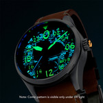 AVI-8 Peanuts Snoopy Flying Ace 24 LE Watch in Burnt Orange #AV-4150-02