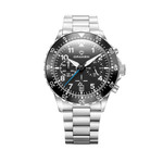 Draken Kruger 'A' Titanium Chronograph with Black Dial #DKN-04