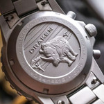 Draken Kruger 'B' Titanium Chronograph with Black Dial #DKN-05