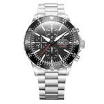 Draken Kruger Automatic Titanium Chronograph with Black Dial #DKN-14