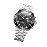 Draken Kruger Automatic Titanium Chronograph with Black Dial #DKN-14