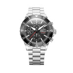 Draken Kruger Automatic Titanium Chronograph with Black Dial #DKN-14