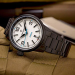 Draken Peregrine DLC 'A' Full Lume Dial Watch with Left Crown #DKN-15