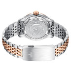PHOIBOS x ISLANDER Delphinus Tiger's Eye Stone Dial Watch #PY066-LIW22