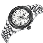 PHOIBOS x ISLANDER Delphinus White Turquoise Dial Watch #PY066-LIW11