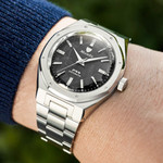 Nivada Grenchen 38mm F77 Mark 2 Watch with Meteorite Dial #68049A77