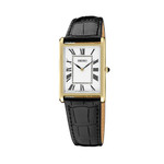 Seiko Classic Goldtone Thin Quartz Dress Watch with Sapphire Crystal #SWR104