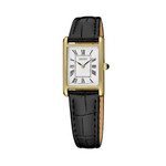 Seiko Lady's Classic Goldtone Thin Quartz Dress Watch with Sapphire Crystal #SWR108