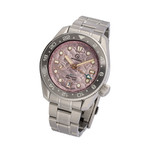 Islander JFK Automatic GMT Watch with Cherry Blossom Dial #ISL-337