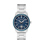 Seiko Essentials Big Date Watch with Blue Dial #SUR559