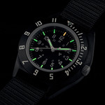 Marathon 41mm Cerashell Quartz Pilot's Navigator Watch (CSNAV-D) without Date #WW194001BK-0801