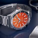 Henry Archer Tidevand Element Automatic Watch with Ignis Dial #HAC-TDE-IGN-CGR