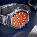 Henry Archer Tidevand Element Automatic Watch with Ignis Dial #HAC-TDE-IGN-CGR