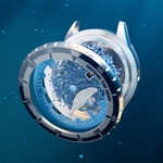 Spinnaker 4ocean Limited Edition Hass Watch with Manatee Dial #SP-5172-11
