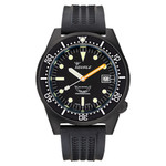 Squale 50 Atmos Swiss Dive watch with DLC Black Case #1521DLCBK.VO