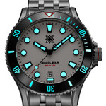 Second Hour Gin Clear Mk3 Watch with White Dial #SEC-HOU-23