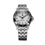 Second Hour Gin Clear Mk3 Watch with White Dial #SEC-HOU-23