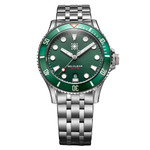 Second Hour Gin Clear Mk3 Watch with Green Dial #SEC-HOU-25