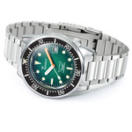 Squale 50 Atmos Profondo Automatic Dive Watch with Ombre Green Dial #1521PROFGR.SQ20B