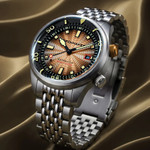 Spinnaker Bradner Automatic Dive Watch Amber Dawn #SP-5062-AA