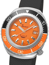 Squale 1000 meter Professional Swiss Automatic Dive watch with Sapphire Crystal #2002O-R