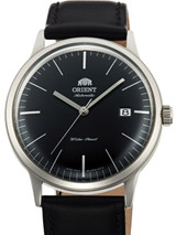 Orient V3 Automatic Dress Watch with Black Dial, Applied Silver Hour Markers #ER2400LB