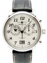 Graf Zeppelin Chronograph, Big Date Watch with 12-hr Totalizer #7684-5