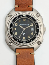 Messerschmitt 43mm Sand Blasted Case with Uni-Directional Bezel #ME2040-VLB