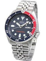 Scratch and Dent - Seiko Automatic Dive Watch with Stainless Steel Bracelet #SKX009K2