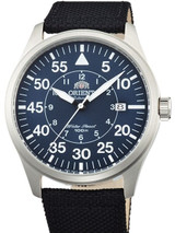 Scratch and Dent - Orient 21-Jewel Automatic Aviator Flight Watch with Woven Nylon Strap #ER2A008D