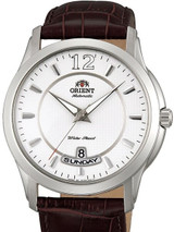 Orient Lexington Day and Date Automatic Watch with White Dial #EV0M003W