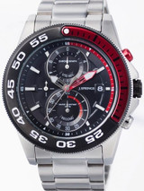 J. Springs Quartz Chronograph Watch with 60-minute Stopwatch Function and 44.6mm Case  #BFD063