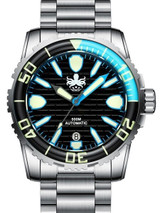 PHOIBOS 500-Meter Great Wall Swiss ETA Automatic Dive Watch with DD AR Sapphire Crystal #PY022C