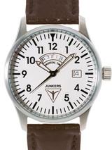 Junkers JU-52 Swiss GMT Watch with Second Independent Time Zone #6240-1