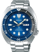 Seiko Save the Ocean Prospex Turtle Automatic Dive Watch with Stainless Steel Bracelet #SRPD21