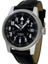 Aeromatic 1912 Automatic Aviator Watch with Black Strap #A1027 BlackX