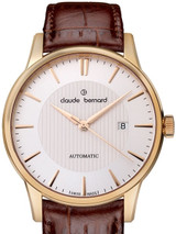 Claude Bernard Swiss Made ETA Automatic Dress Watch #80091-37R-AIR