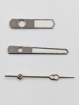 Silver MM Style Luminous Watch Hands For Seiko SKX007, SNZF17, SNZH55, SNK809, etc. Watches #H02-01