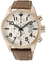 Citizen Quartz Chronograph Watch with Stopwatch, 12-hour Totalizer #AN3623-02A