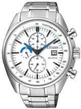 Citizen Eco-drive Chronograph Watch with Stainless Steel Bracelet # CA0590-58A